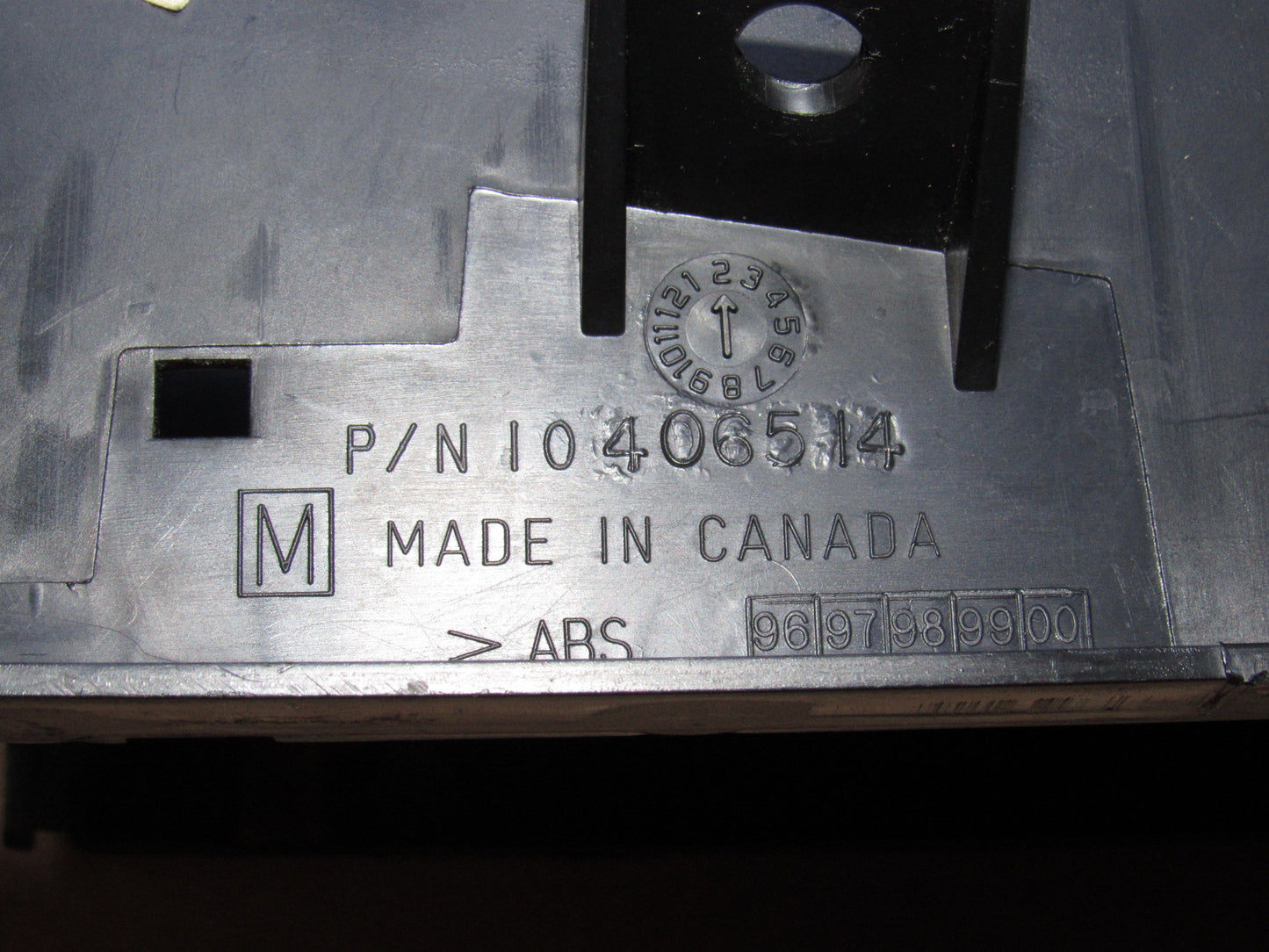 97-04 Chevrolet Corvette OEM Dash Center Air Vent Hazard Switch Bezel Housing