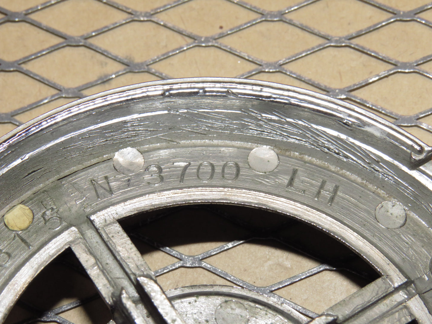 75 76 77 78 Datsun 280z OEM Rear Quarter Panel Badge Emblem - Left