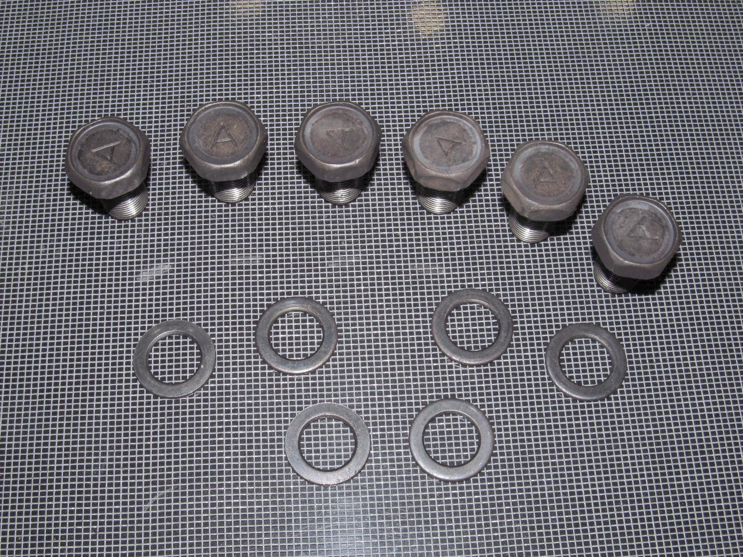 90-93 Mazda Miata OEM Automatic Transmission Flex Plate Drive Plate Bolts - 6 pieces Set