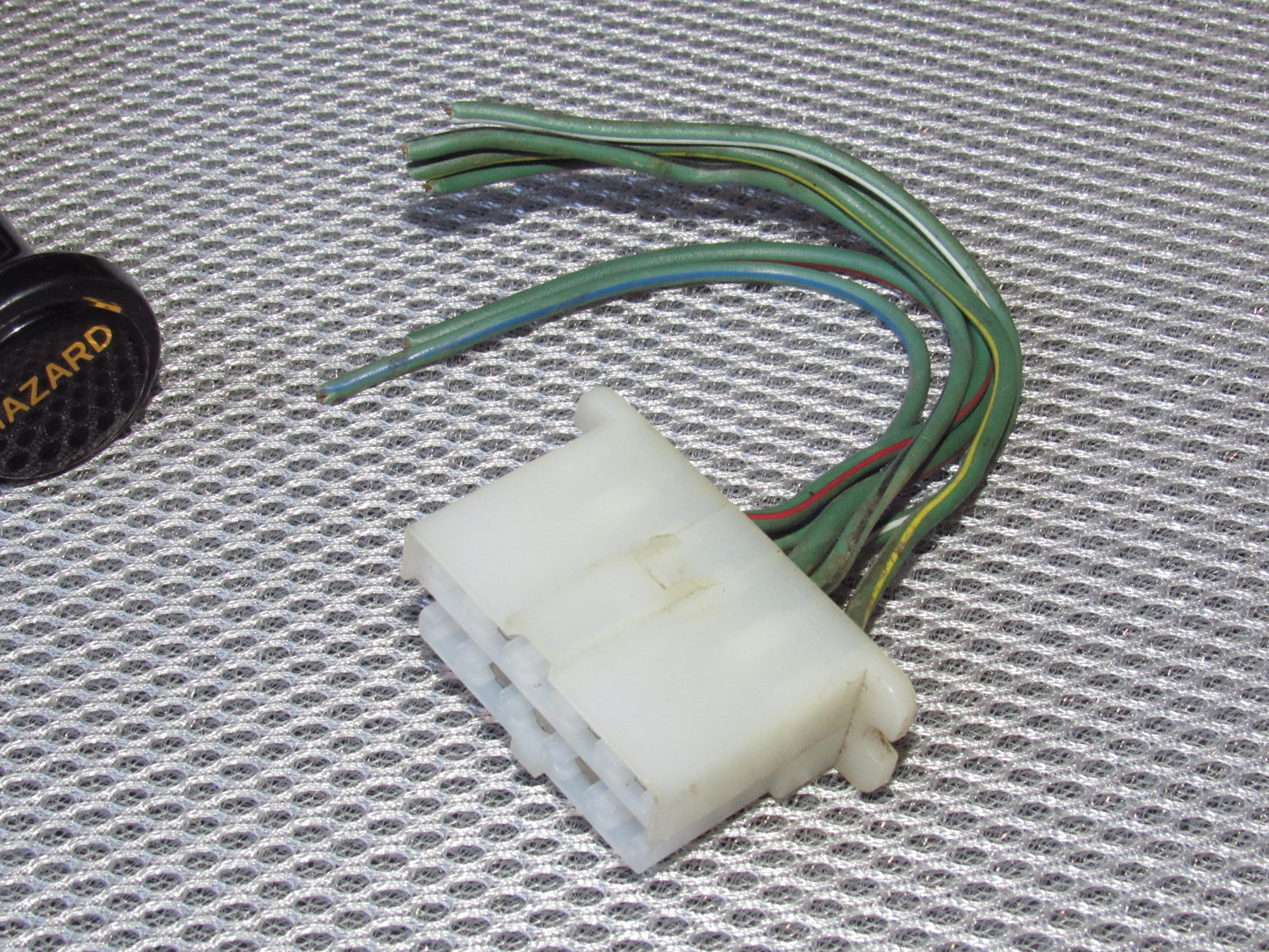 73-75 Toyota Celica OEM Hazard Light Switch Pigtail Harness Connector