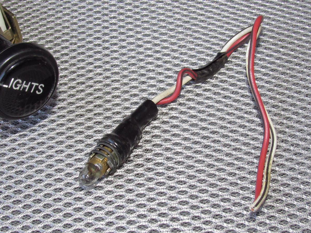 73-75 Toyota Celica OEM Headlight Switch Pigtail Bulb Socket