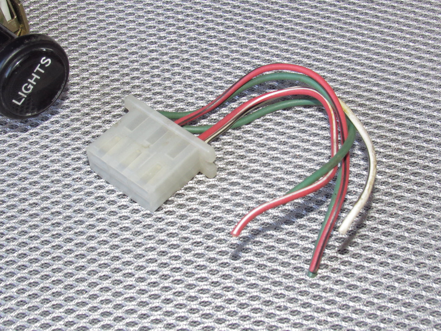 73-75 Toyota Celica OEM Headlight Switch Pigtail Harness Connector