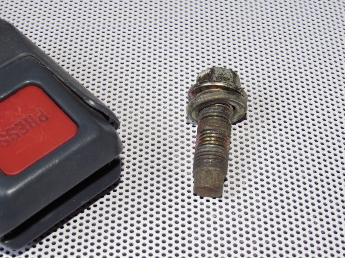 90-95 Nissan Pathfinder OEM Rear Seat Belt Buckle Receiver Mounting Bolt