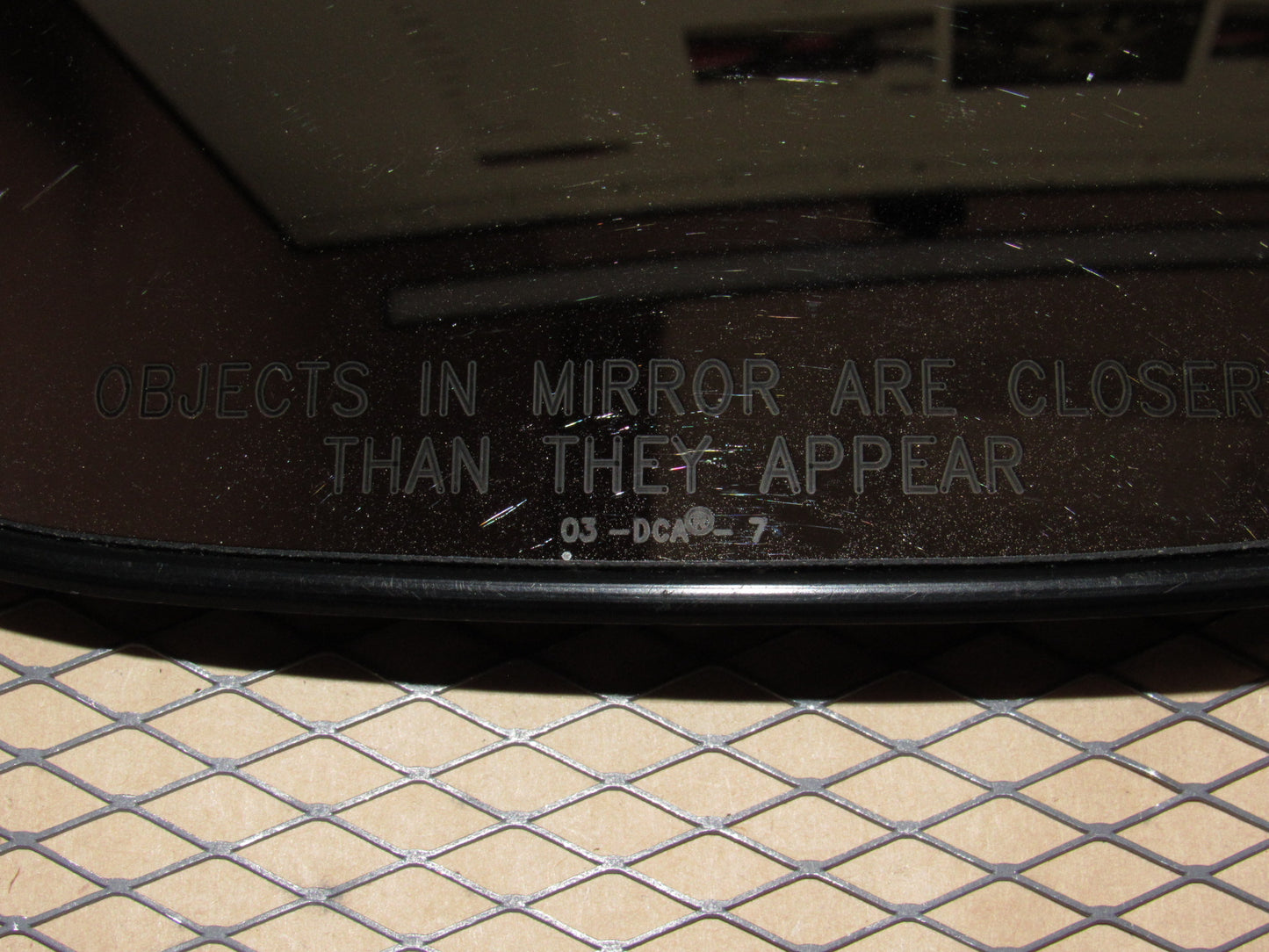 05 06 Chevrolet Corvette OEM Exterior Side Heated Mirror Glass - Right
