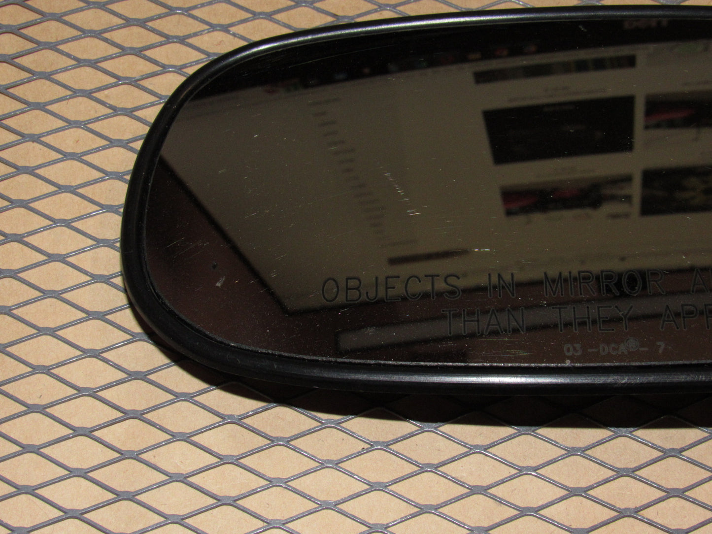 05 06 Chevrolet Corvette OEM Exterior Side Heated Mirror Glass - Right