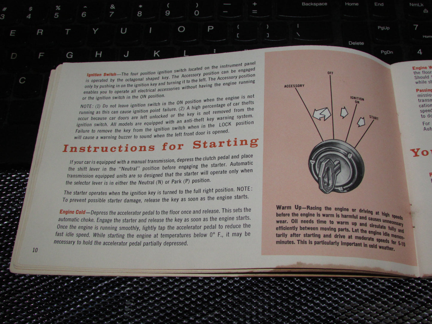 Pontiac Firebird (1968) Owners Manual