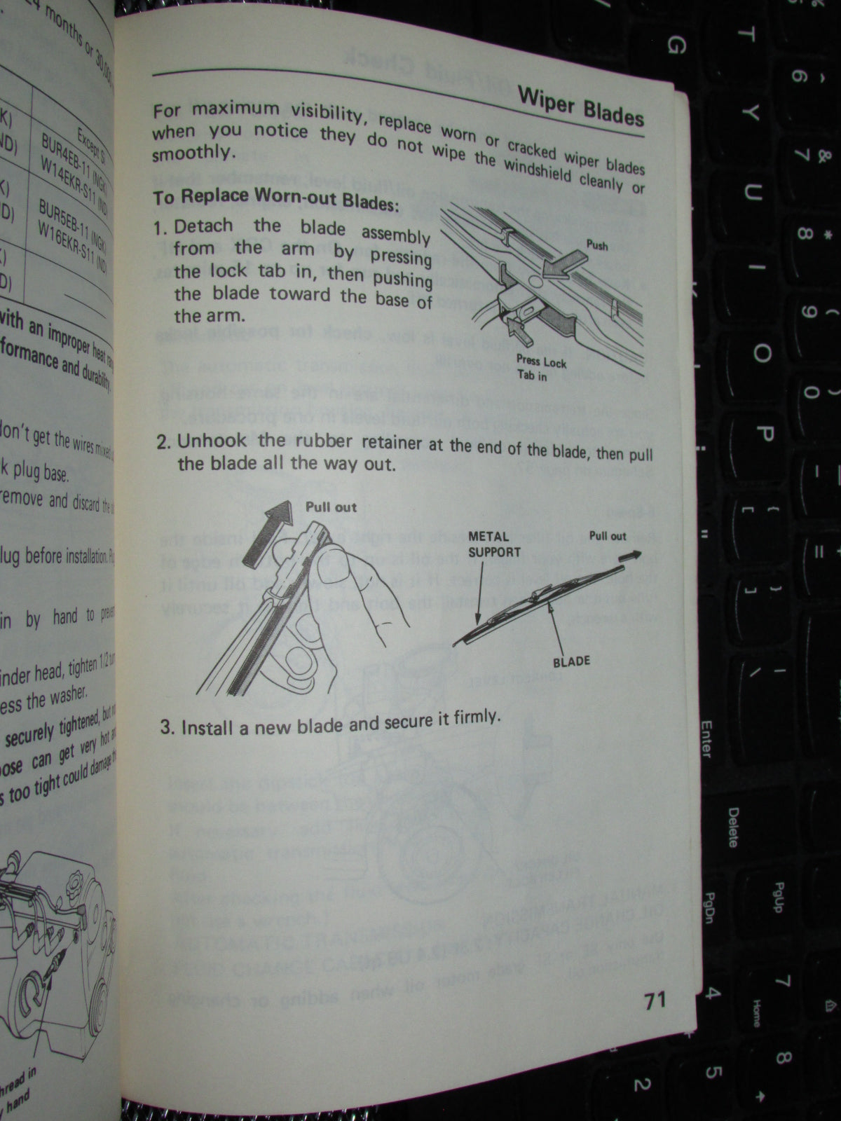 Honda Civic (1986) Owners Manual