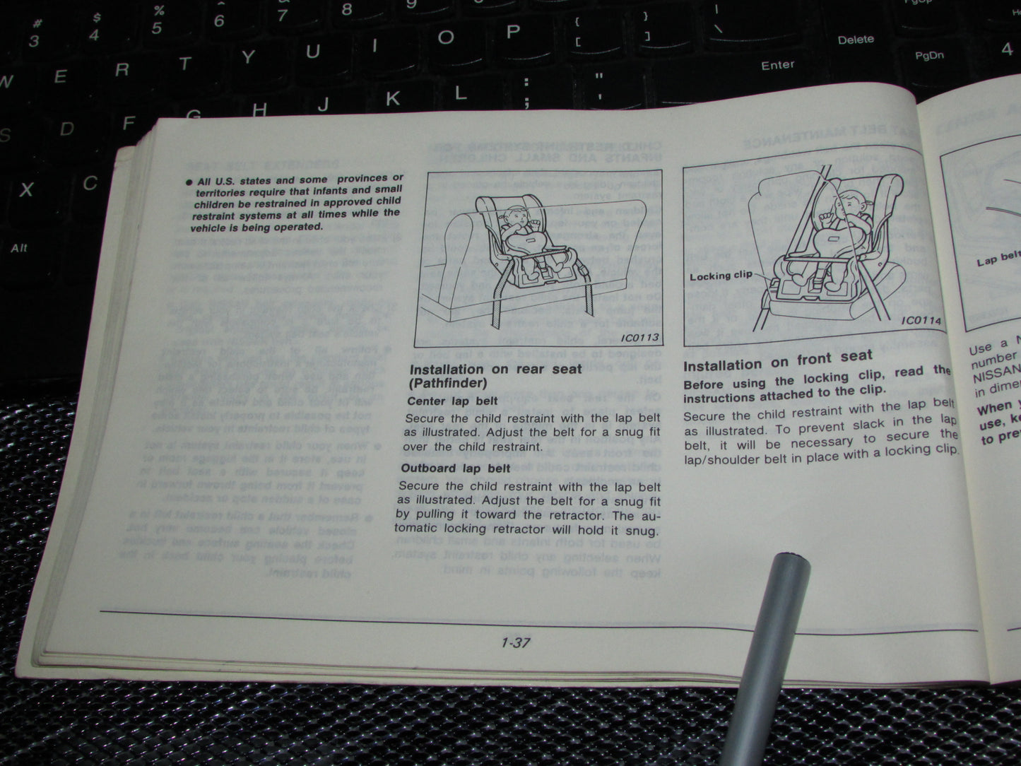 Nissan Pathfinder (1987) Owners Manual