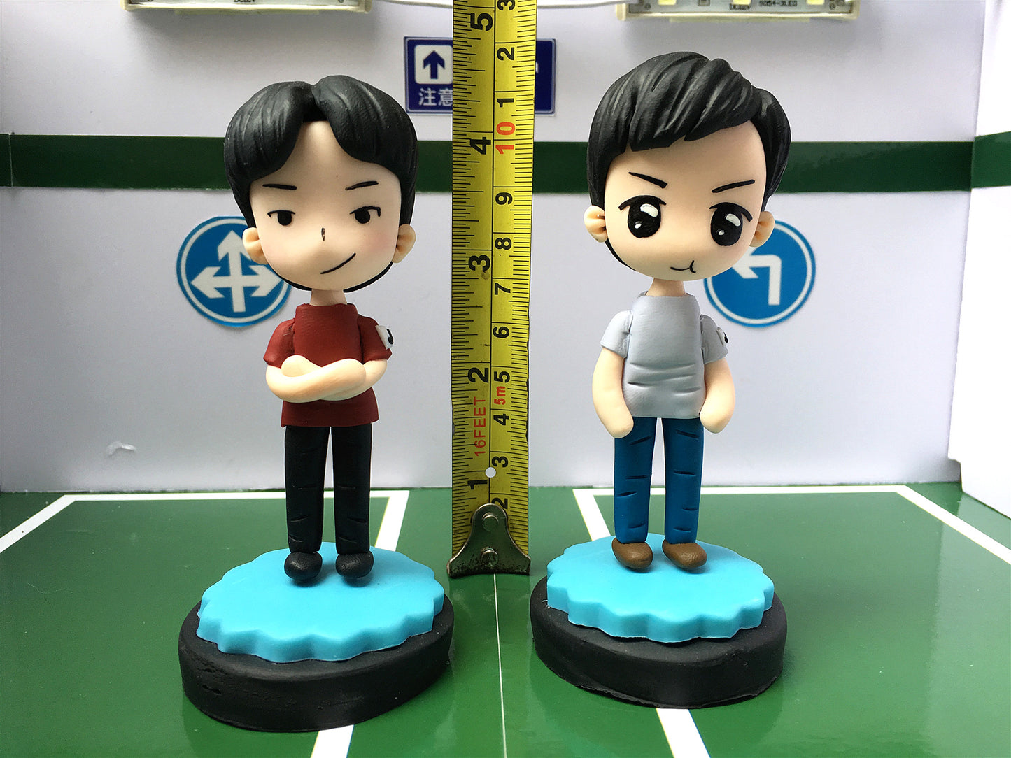 AP1 Character Cartoon Model Figures CK VS MC