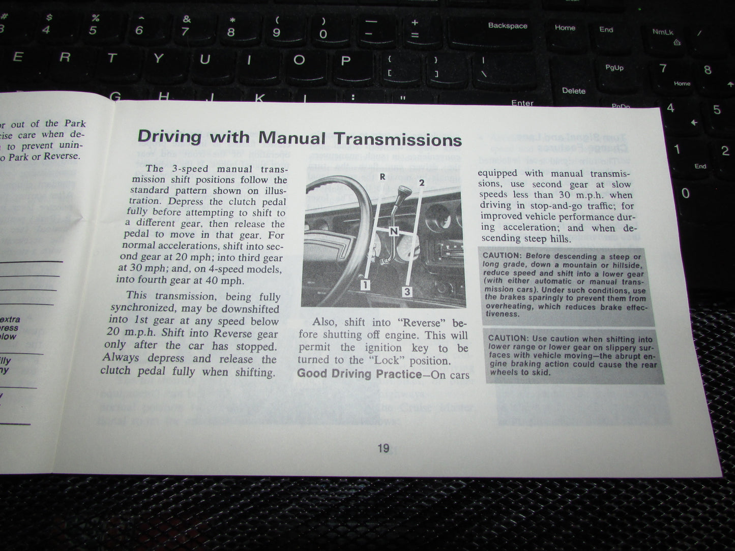 Chevrolet Monte Carlo (1973) Owners Manual