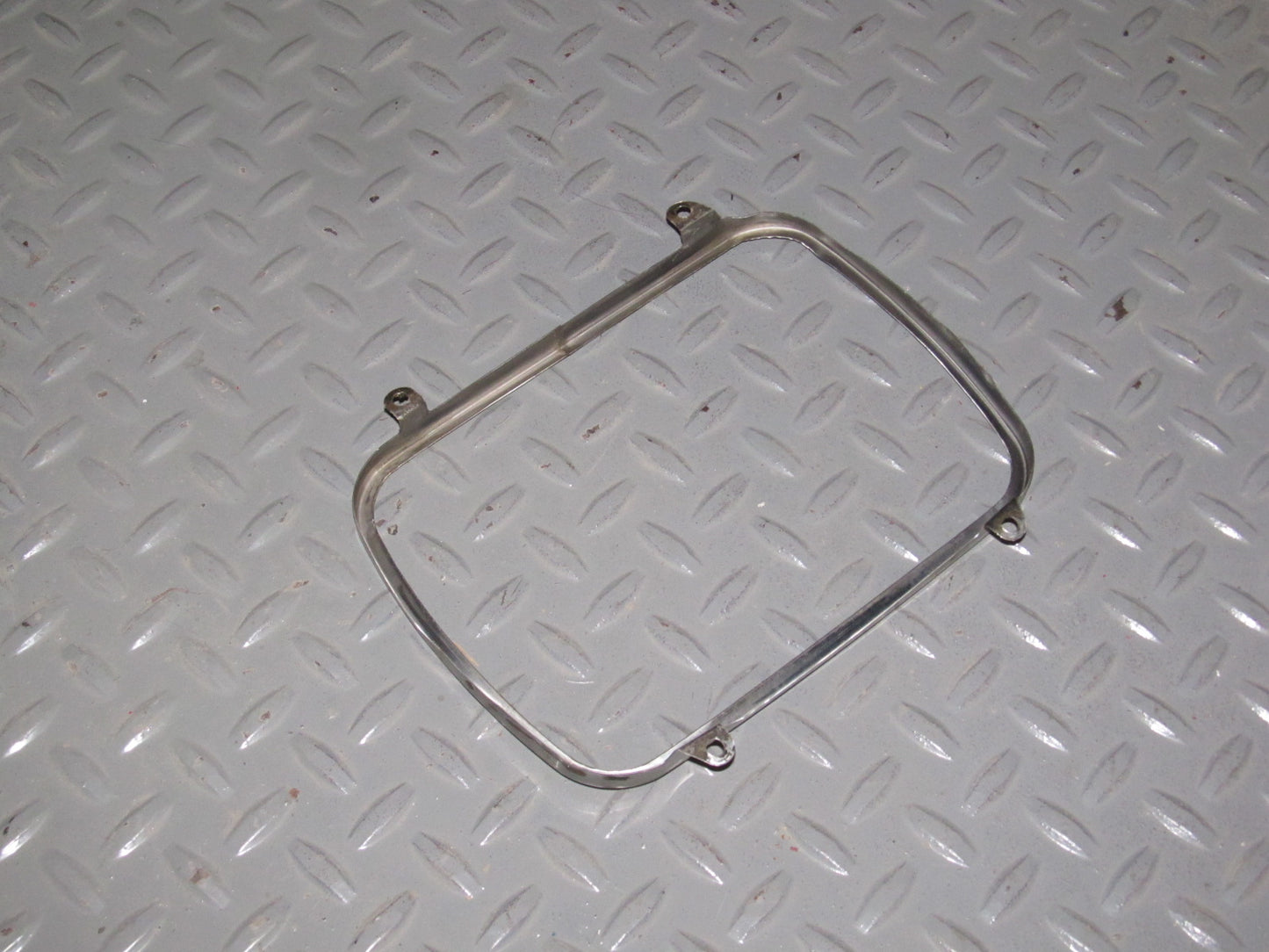 86 87 88 Mazda RX7 OEM Headlight Holder Chrome Bezel