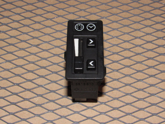 91 92 Volvo 740 OEM Dash Light illumination Dimmer & Clock Adjustment Switch
