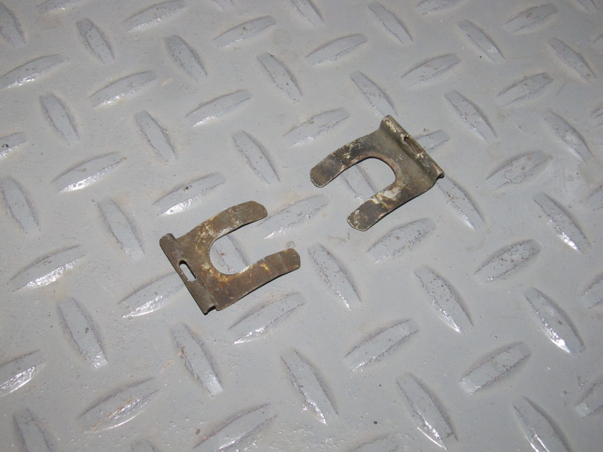 86 87 88 Mazda RX7 OEM Front Brake Hose Lock Retainer Clip Set