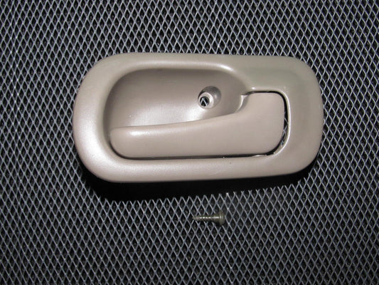 96-00 Honda Civic OEM Tan Interior Door Handle - Rear Passenger Side - Rear Right
