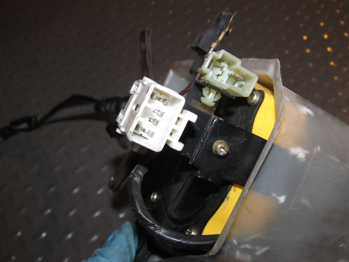 93 94 Mitsubishi Eclipse OEM Front Automatic Seat Belt & Track Right