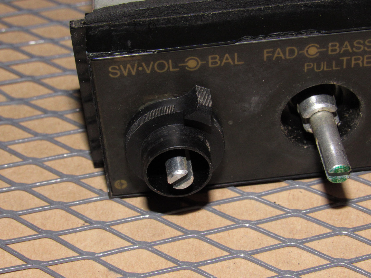 86 87 88 Mazda RX7 OEM Stereo Radio Fade Switch Knob