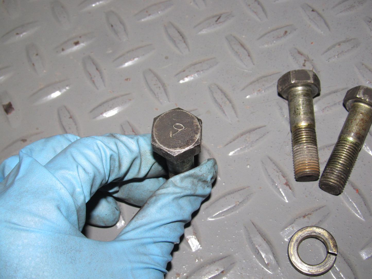 84 85 86 Nissan 300zx OEM Front Brake Caliper Mounting Bolts Set