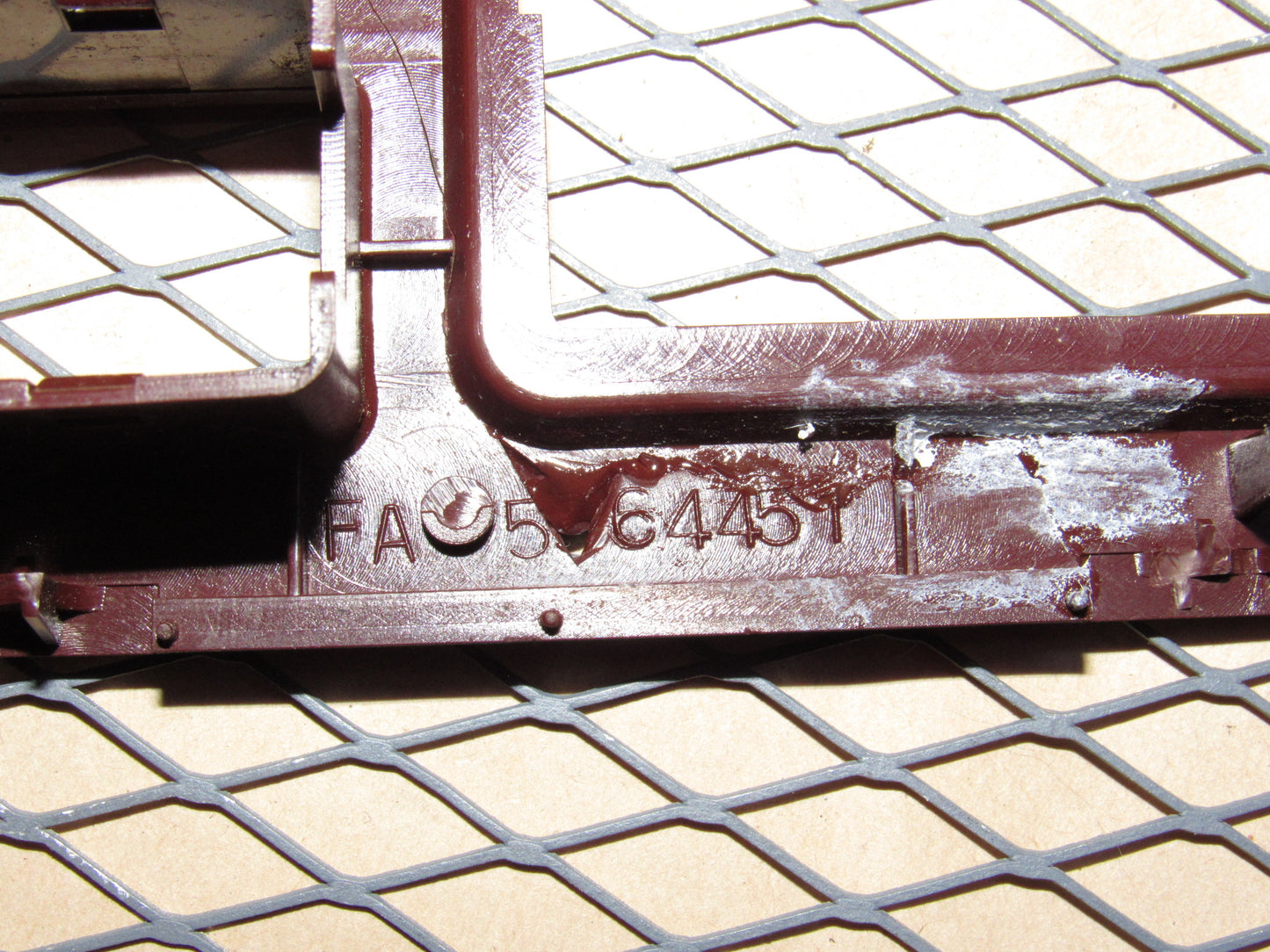 84 85 Mazda RX7 OEM Center Console Window Balance Fade Switch Bezel Trim Cover
