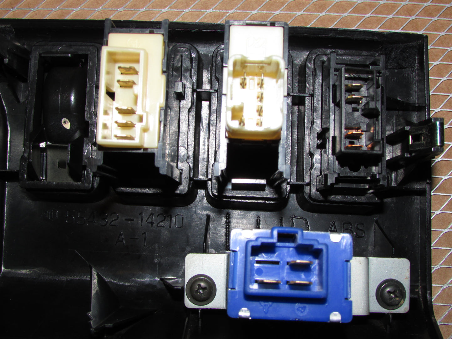 86 87 88 Toyota Supra OEM Fog Light Cruise Defroster Dimmer Switch Assembly