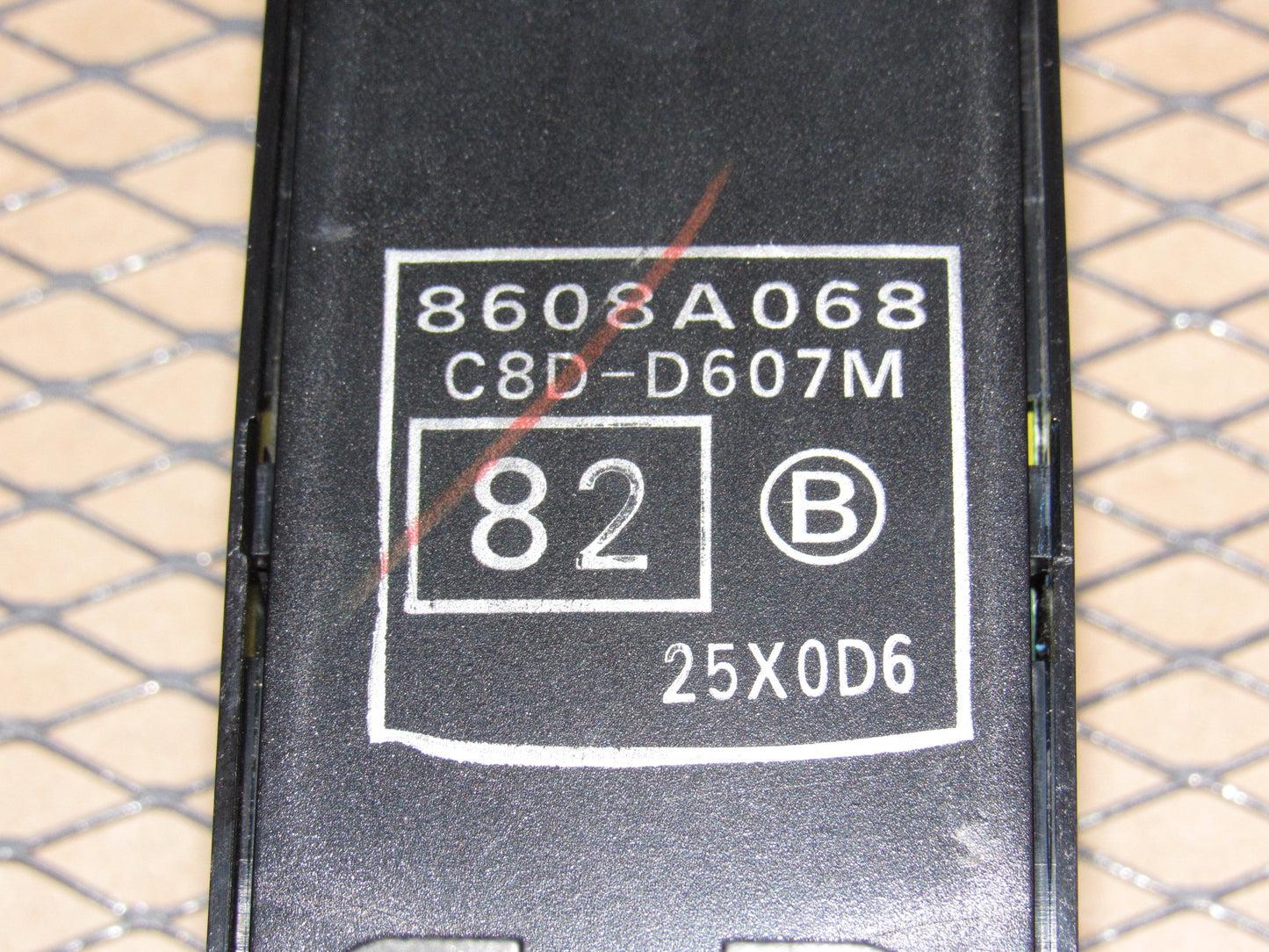 08 09 10 11 12 13 14 15 Lancer Evo X OEM Front Window Switch - Left