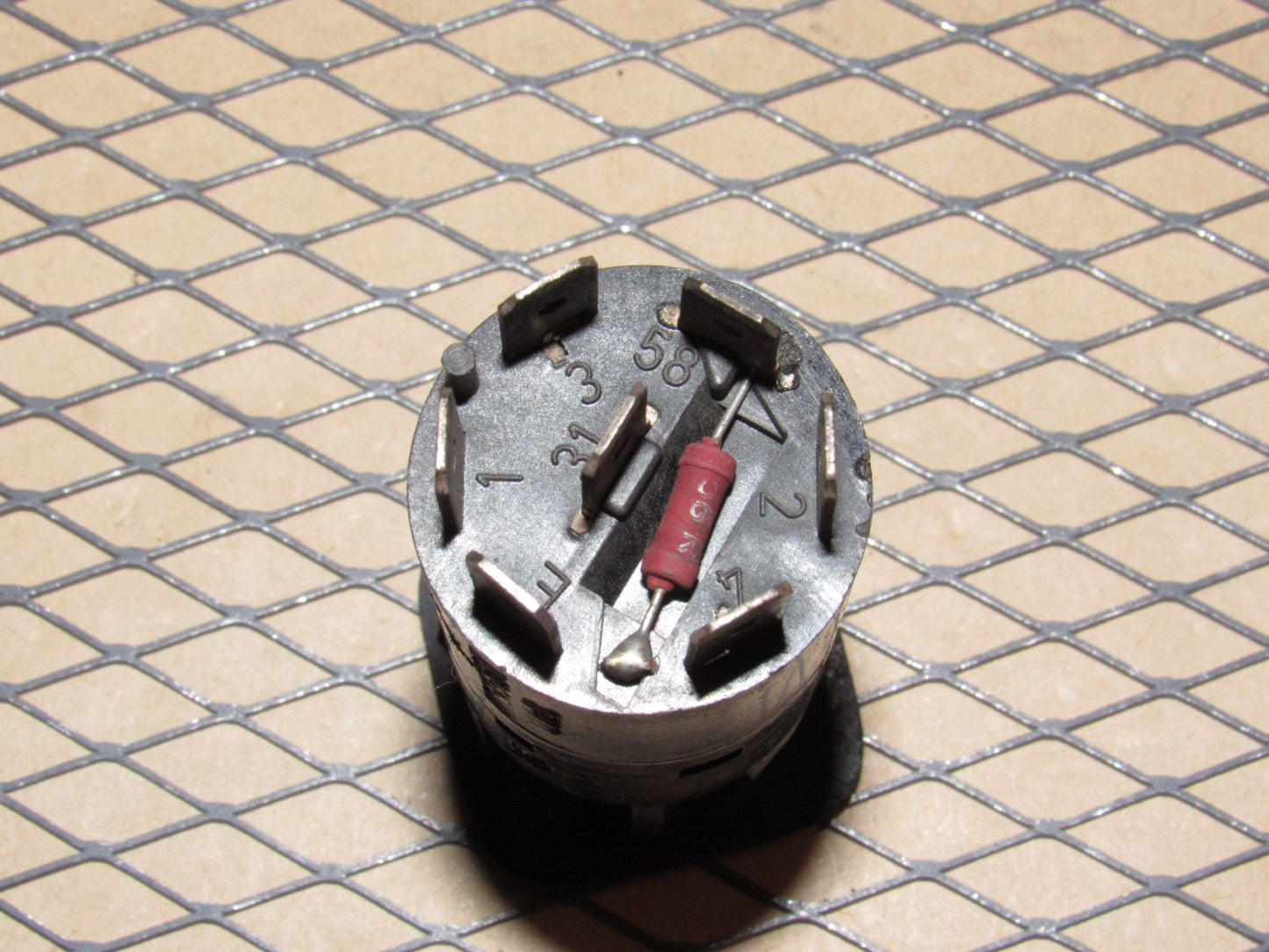 77-95 Mercedes Benz T1 Van OEM Interior Dash A/C Fan Switch