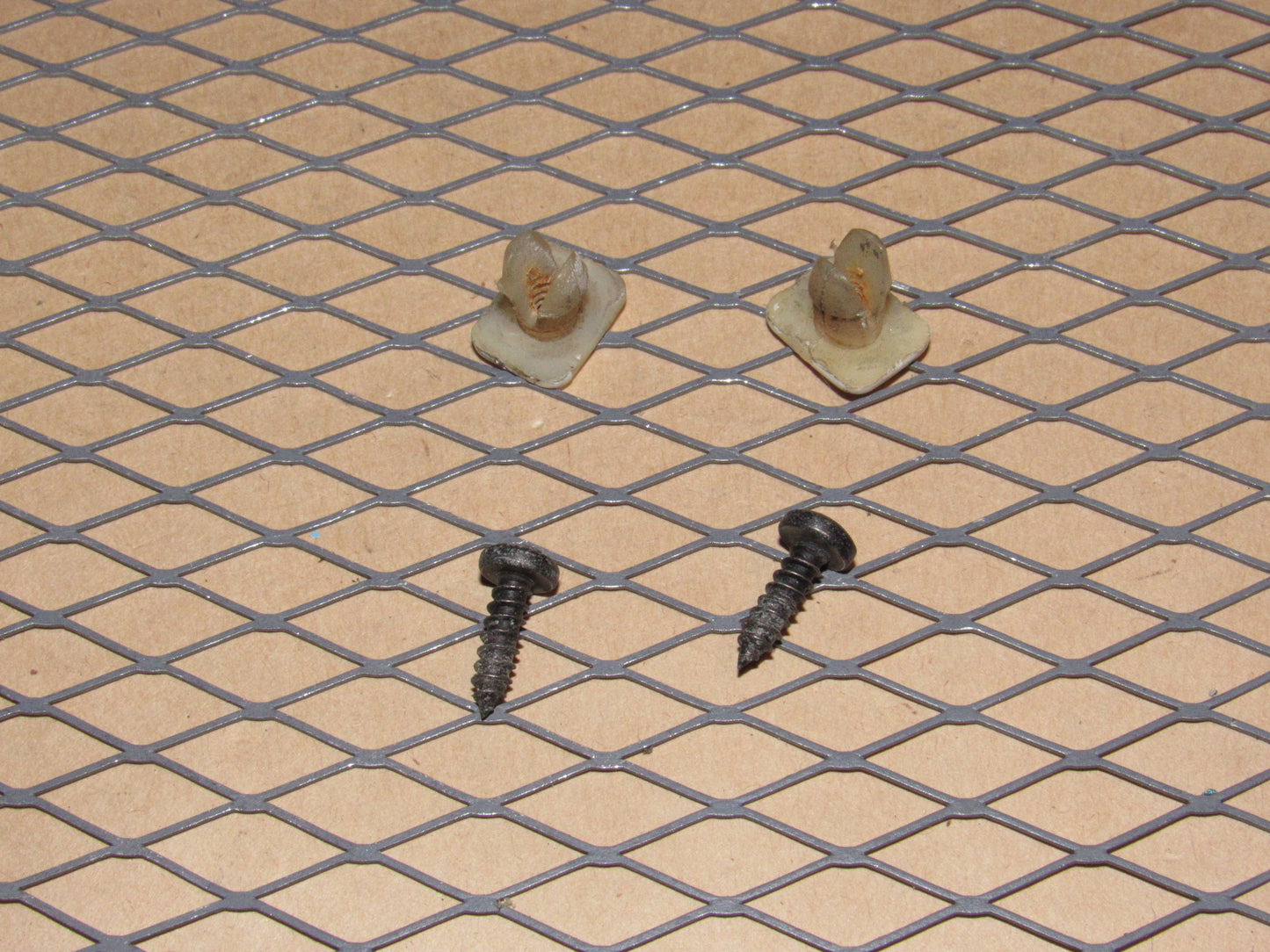 85 86 87 88 89 Volkswagen Cabriolet OEM Side Marker Light Mounting Tabs & Screws