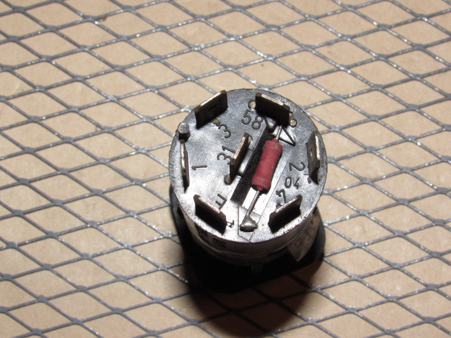 77-95 Mercedes Benz T1 Van OEM Temperature Climate Control A/C Switch