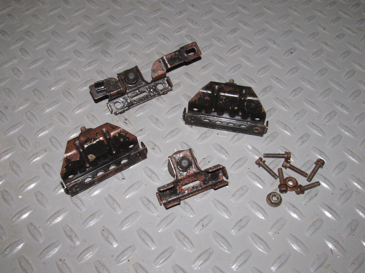 94 95 96 97 98 99 Toyota Celica OEM A/C Condenser Mounting Bracket Set