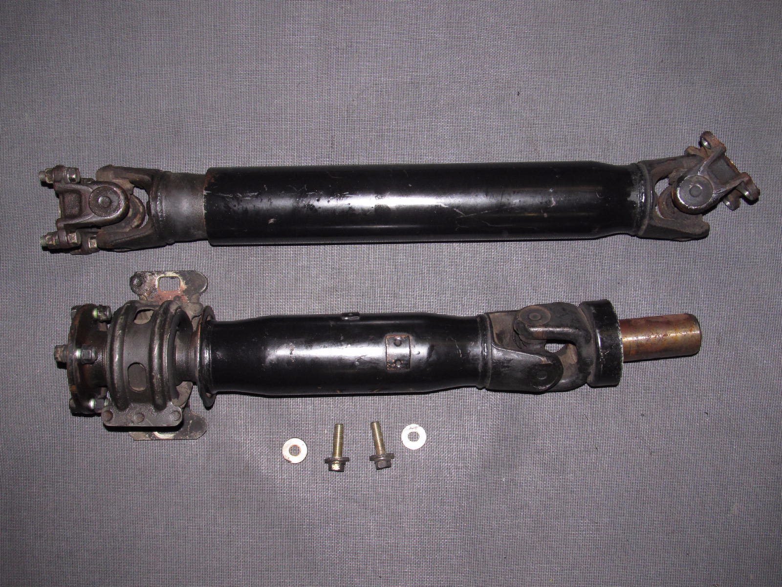 86-88 Toyota Supra MA70L Front Left Seat Lower Frame Track w Motors OEM main image 1