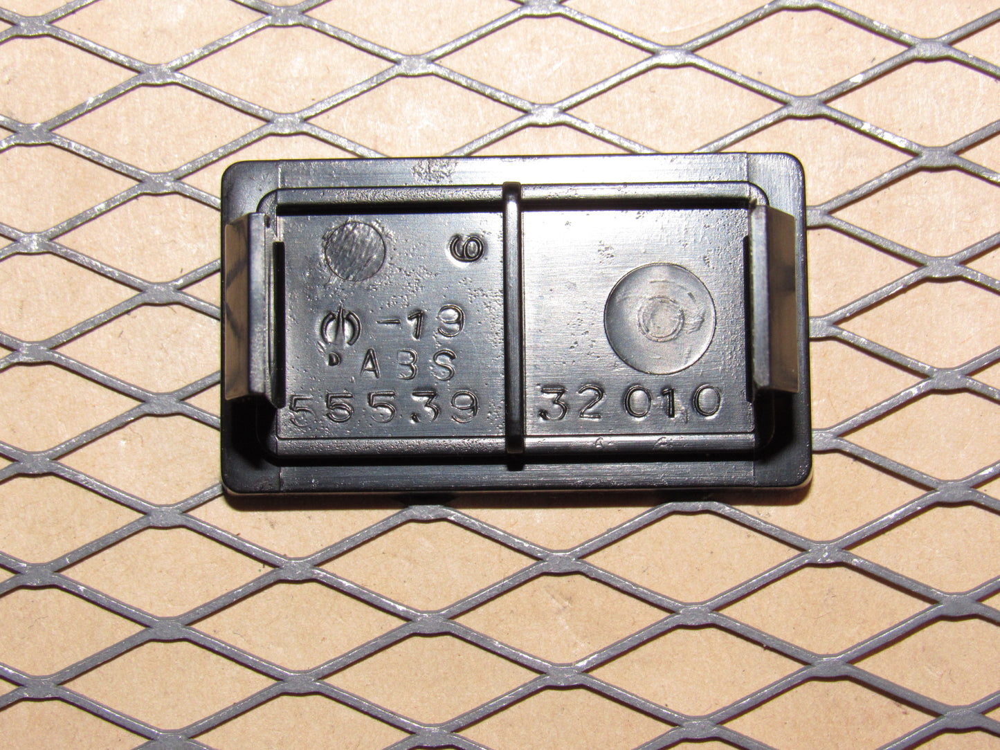 88 89 90 91 Toyota Camry OEM Dash Blank Switch Delete Cap Trim Hole Cover