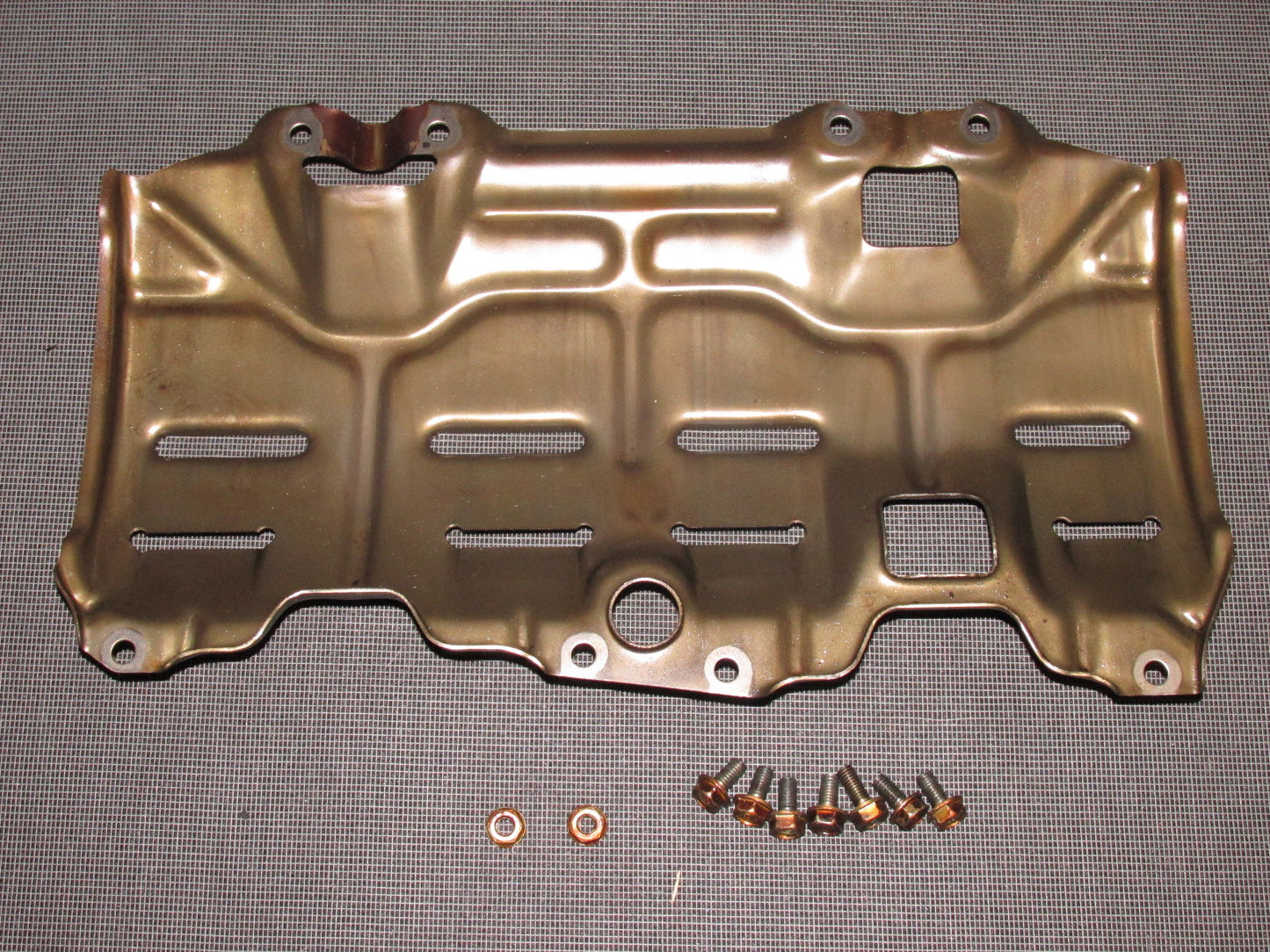93 94 95 Honda Del Sol OEM B16 Engine Oil Pan Baffle Cover Plate