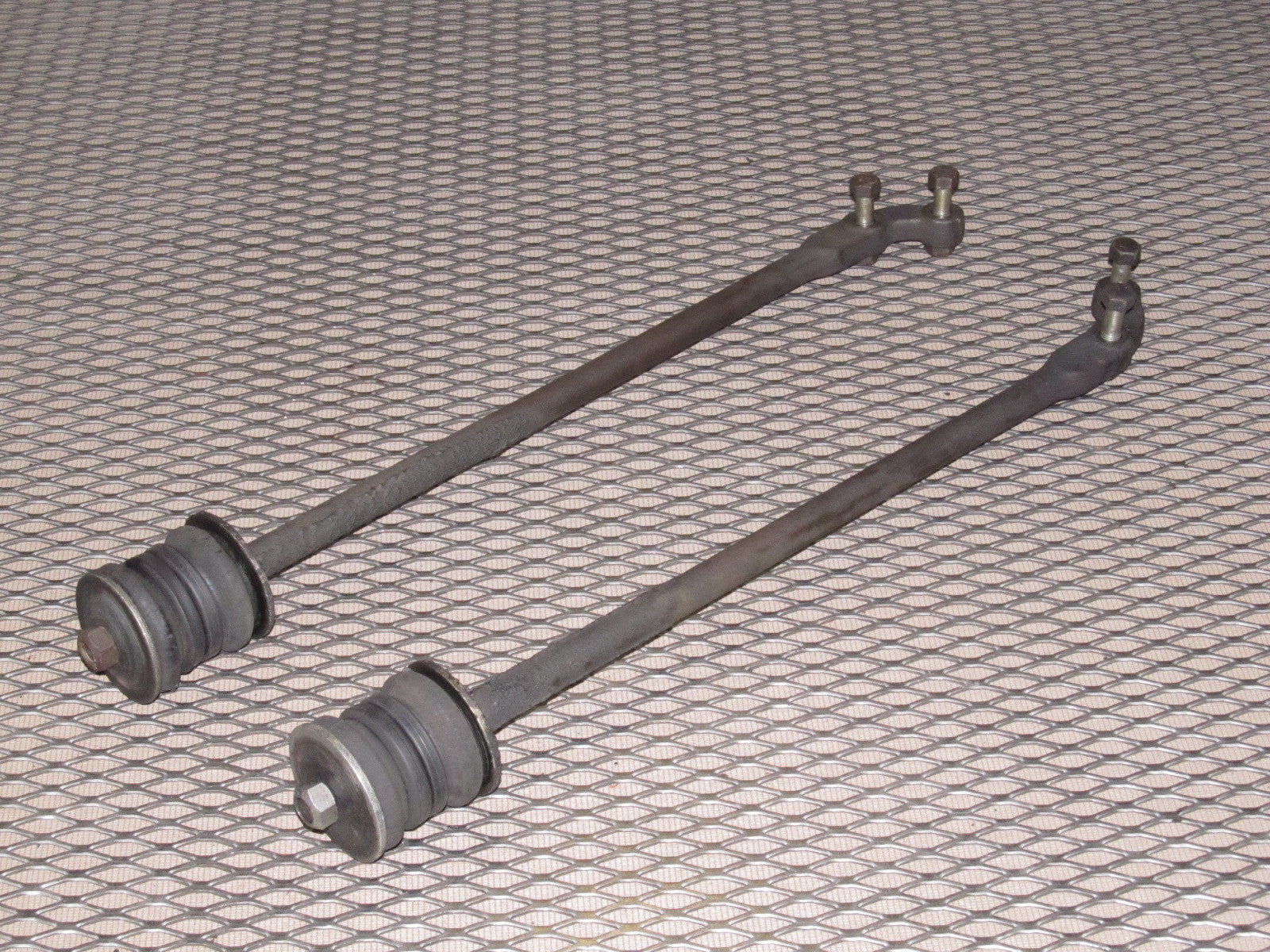 72 73 Datsun 240z OEM Front Torsion Tension Strut Rod - Set