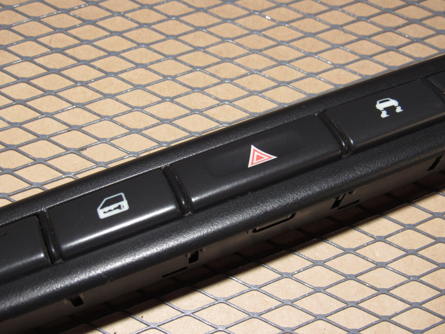 03-08 Jaguar S-Type OEM Dash Hazard Heated Seat Traction Door Lock Switch