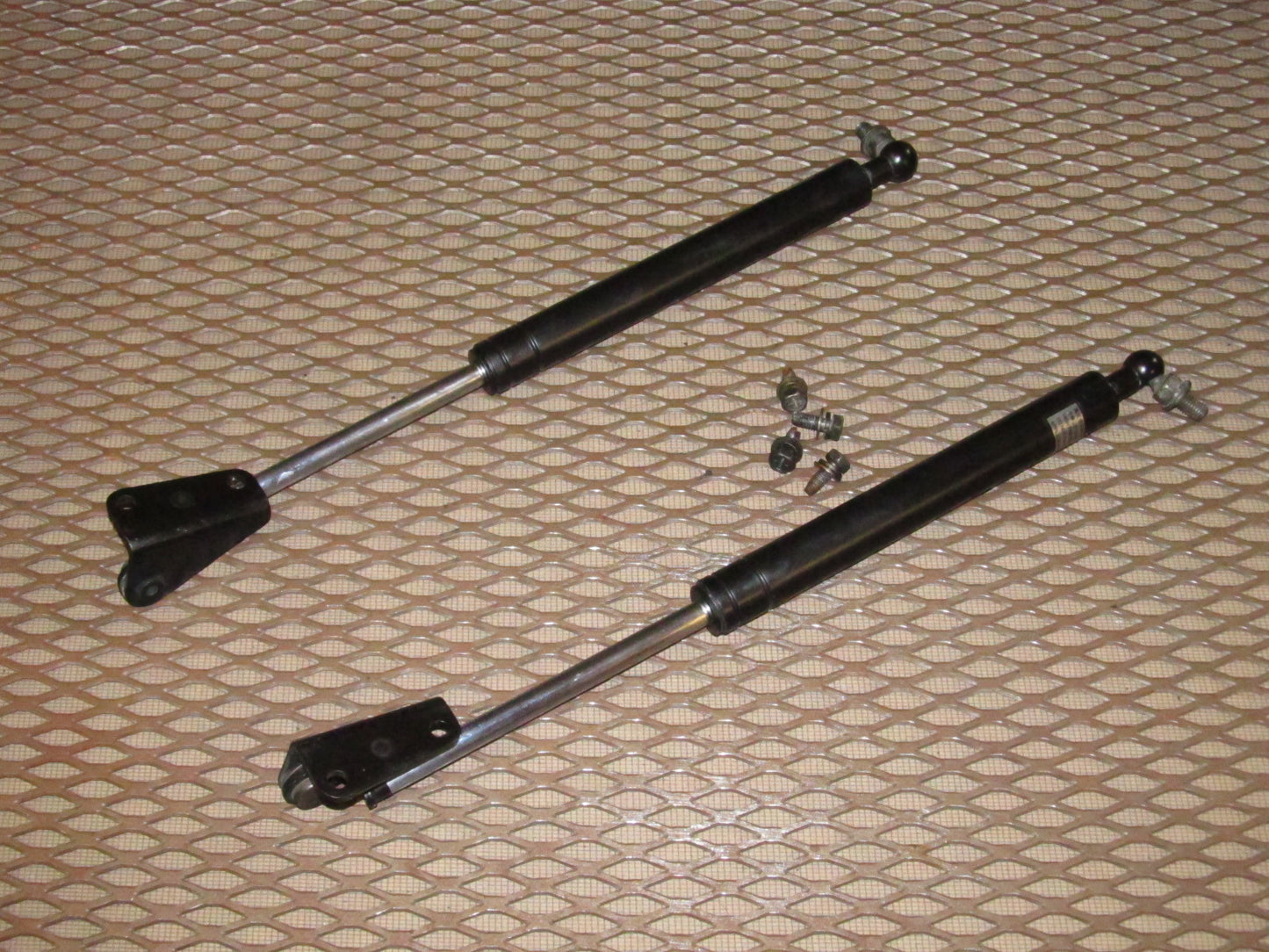 94 95 96 97 Mitsubishi 3000GT OEM Hood Holder Shock - Set