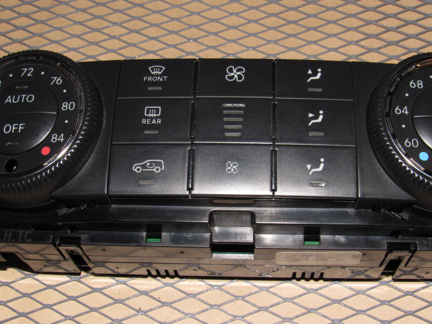 06 07 08 Mercedes Benz ML350 OEM A/C Heater Temperature Climate Control Unit