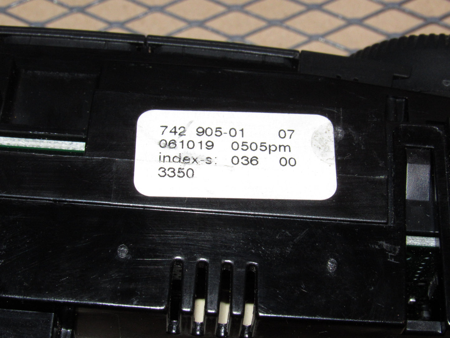 06 07 08 Mercedes Benz ML350 OEM A/C Heater Temperature Climate Control Unit