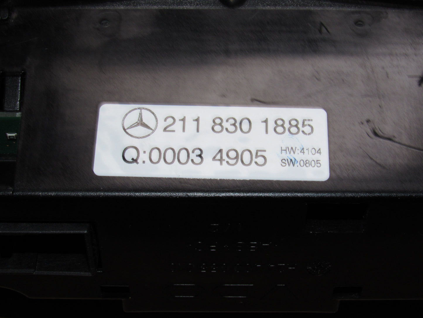 06 Mercedes Benz E350 OEM A/C Heater Temperature Climate Control Unit