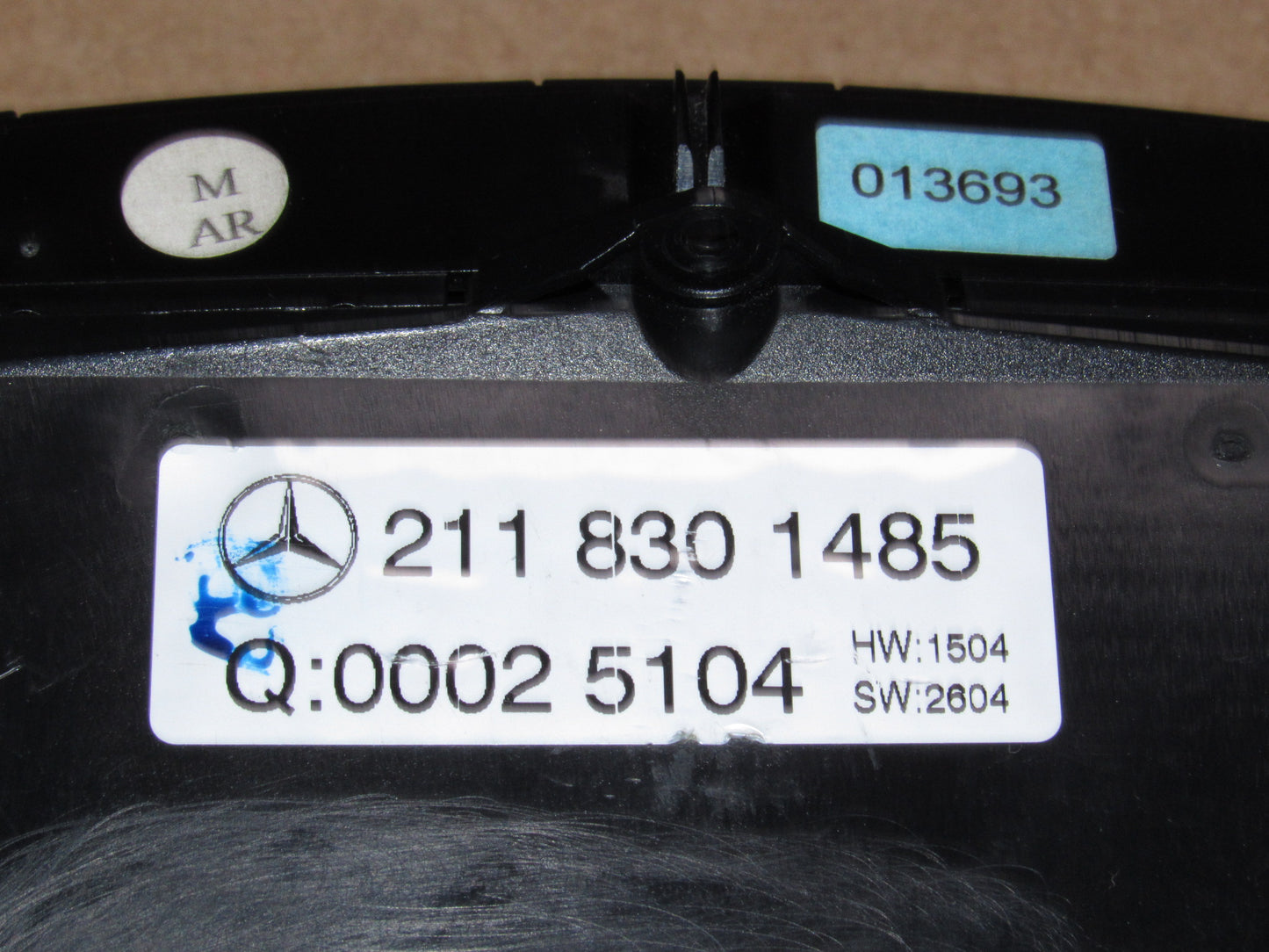 05 06 Mercedes Benz E320 OEM A/C Heater Temperature Climate Control Unit