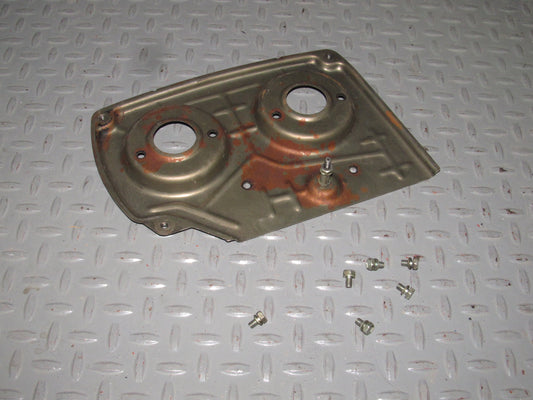 86 87 88 Toyota Supra Non Turbo OEM Rear Engine Cam Timing Belt Cover Plate