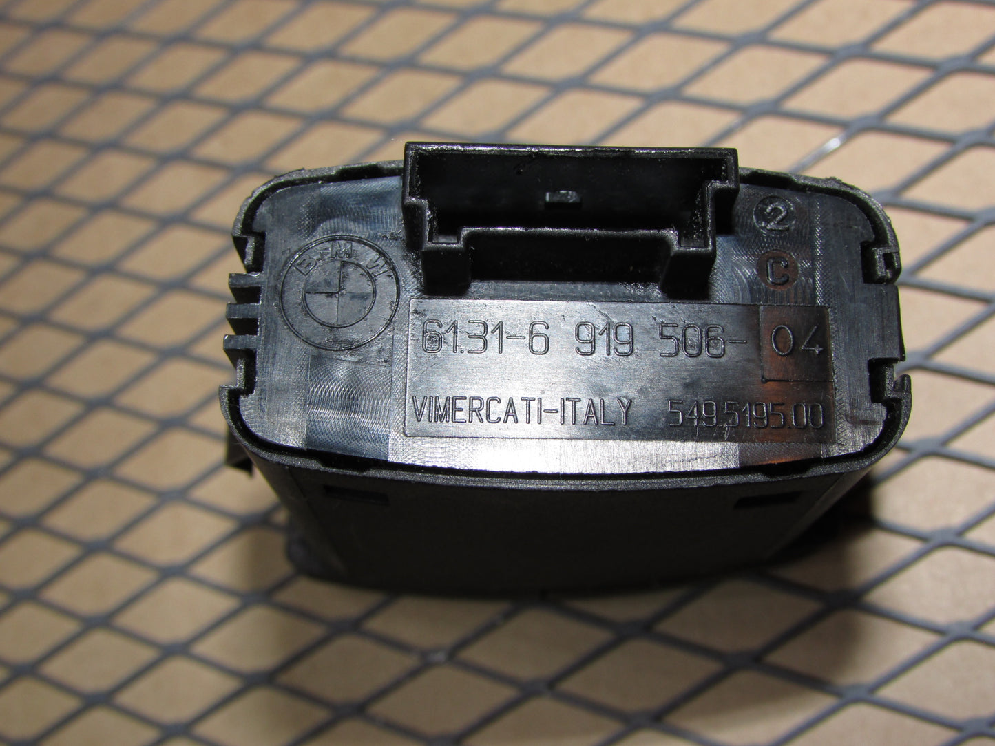 09 10 11 12 13 14 15 16 BMW Z4 OEM Hazard & Central Door Lock Switch