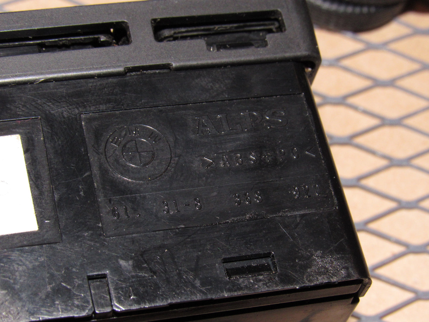 03 04 05 06 07 08 BMW Z4 OEM Hazard & Central Door Lock Switch