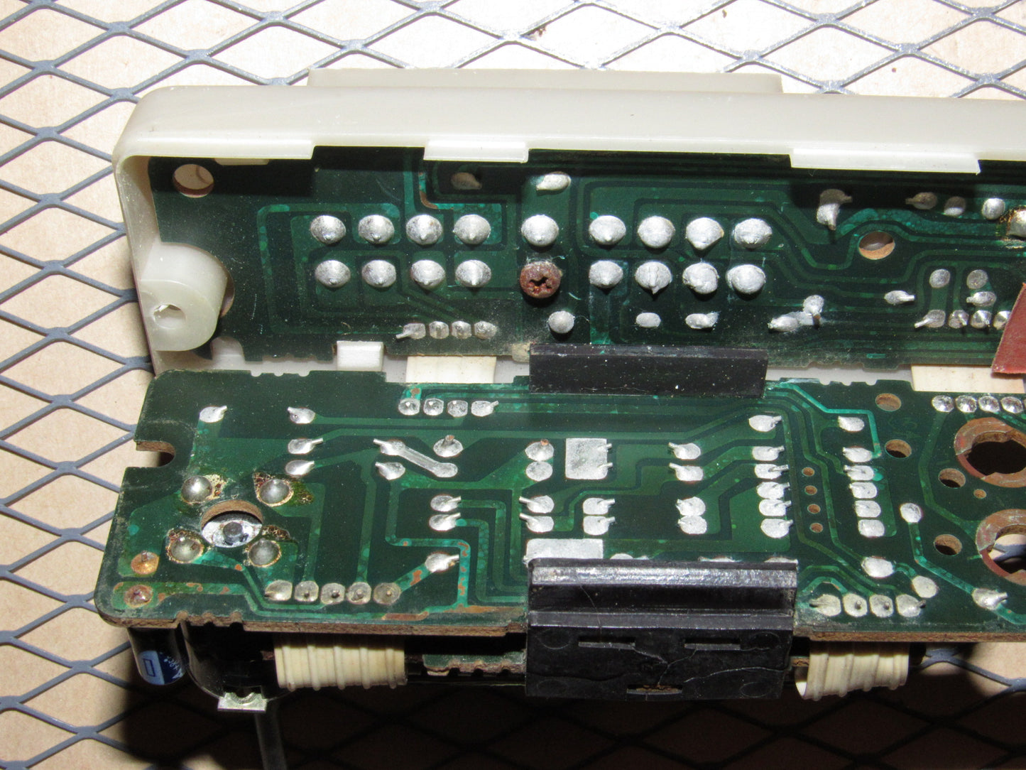 89 90 91 Mazda RX7 OEM Clock & Cluster Warning Light Circuit Board