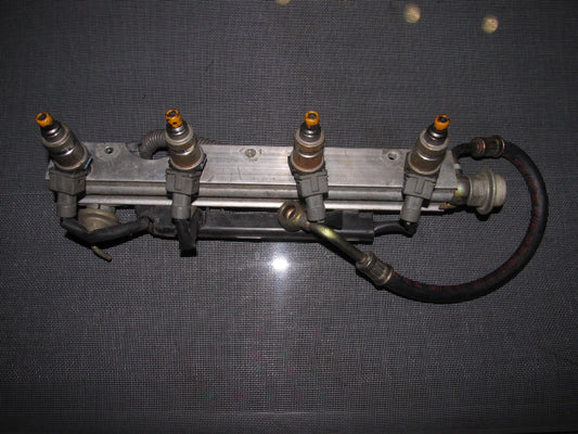 92-95 Honda Civic VX OEM Fuel Injector with Rail & Regulator & Line