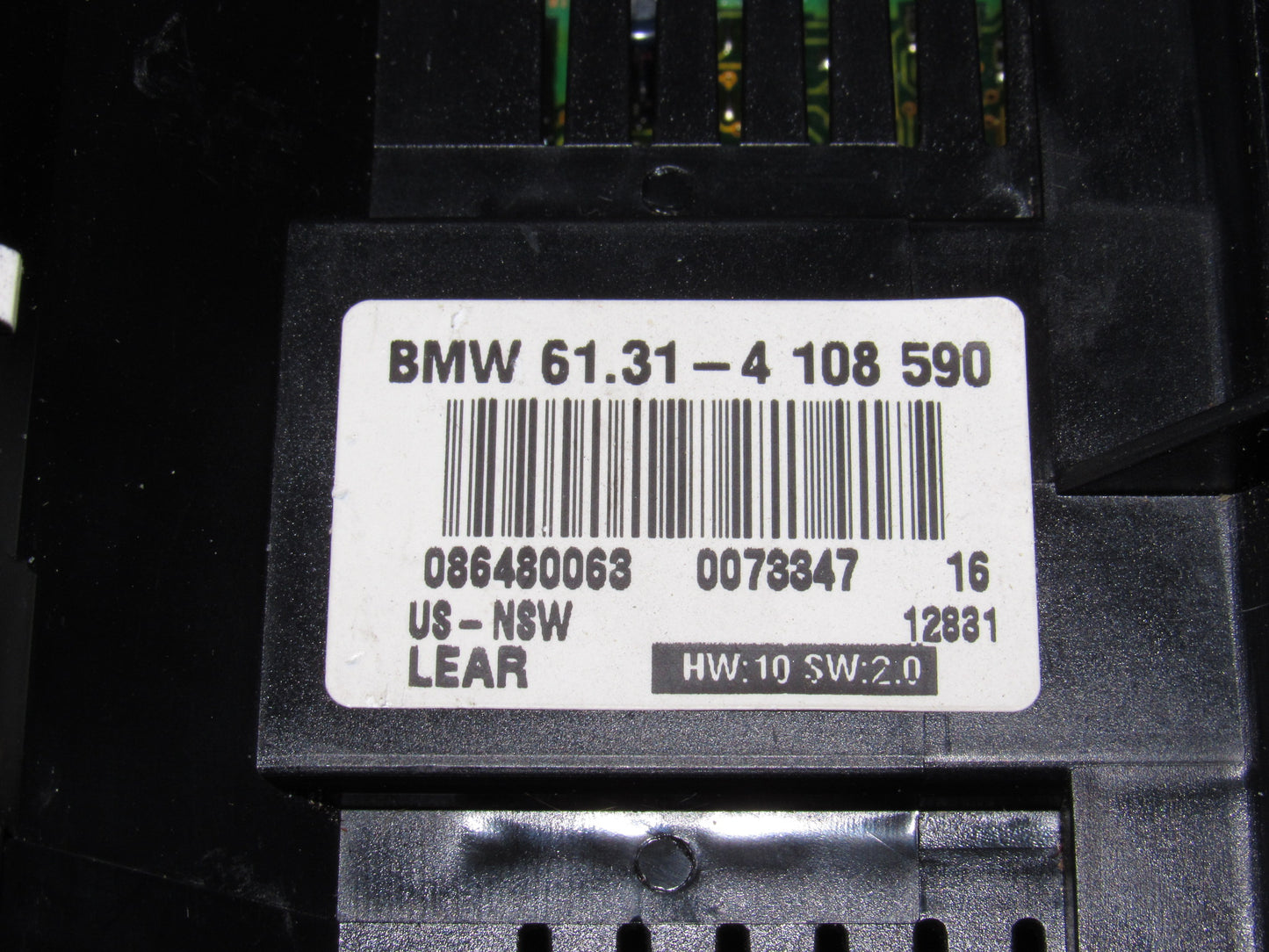 99 00 BMW 323i OEM Headlight Fog Light Dimmer illumination Switch