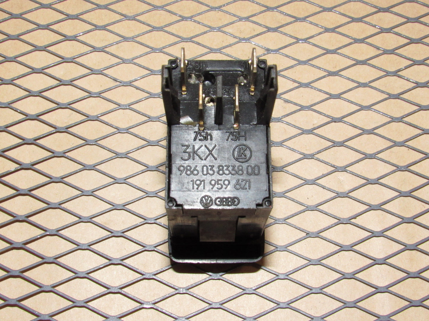 85 86 87 88 89 90 91 92 Volkswagen Golf OEM Rear Defroster Switch