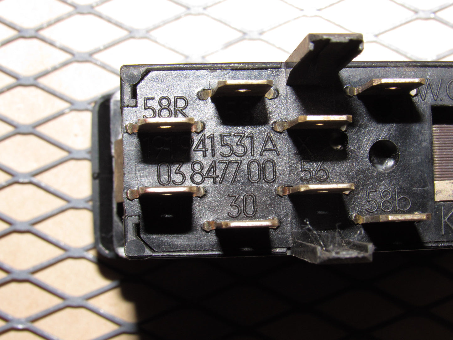 85 86 Volkswagen Jetta OEM Headlight & Dash illumination Dimmer Light Switch