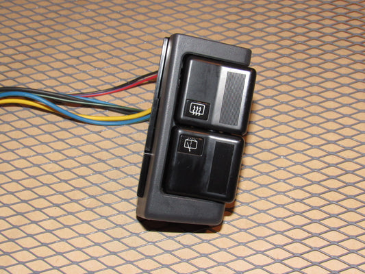 84 85 Mazda RX7 OEM Rear Defroster & Wiper Switch