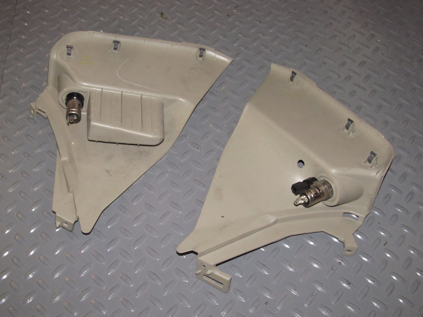 03 04 Infiniti G35 OEM Center Console Side Panel Cover & 12v Socket