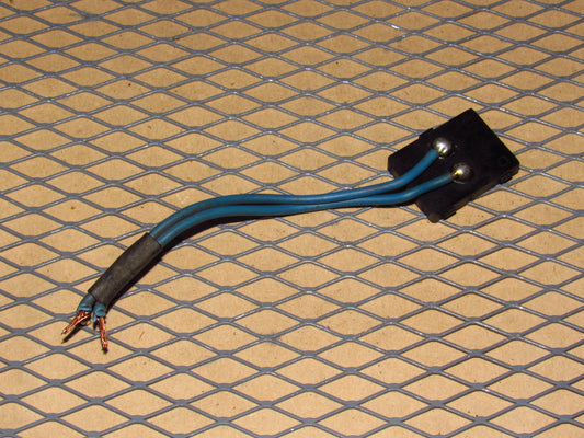 84-85 Mazda RX7 OEM Gas Fuel Door Release Switch Contact Back Plate Cover