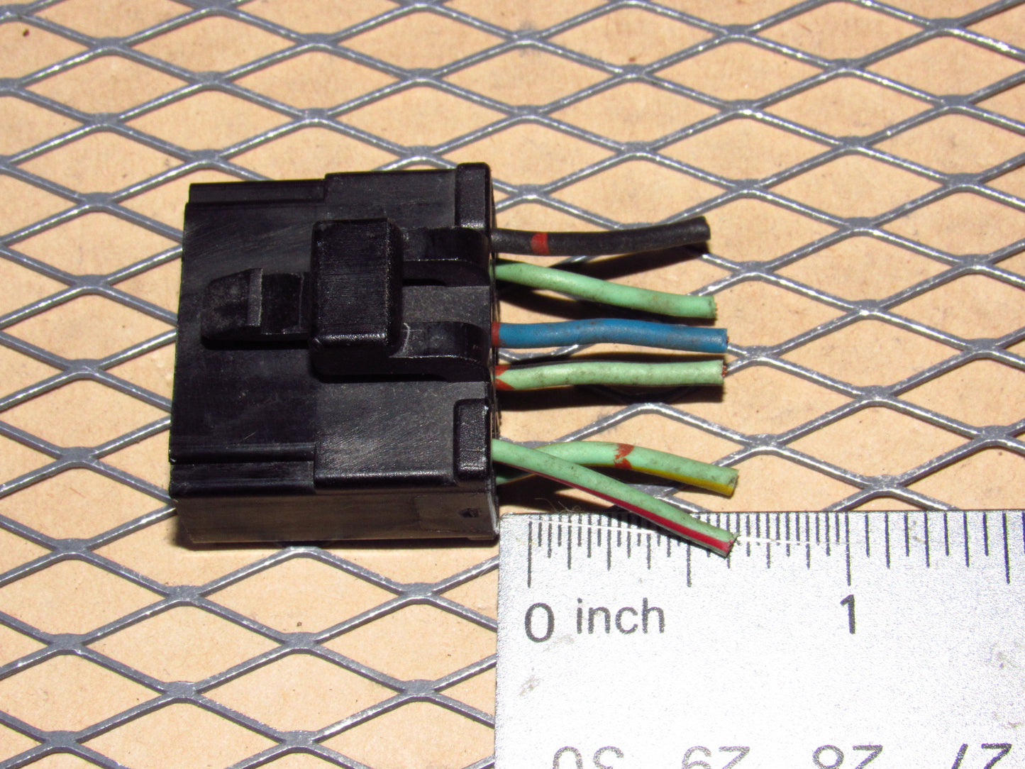 84-85 Mazda RX7 OEM Power Mirror Switch Pigtail Harness Connector